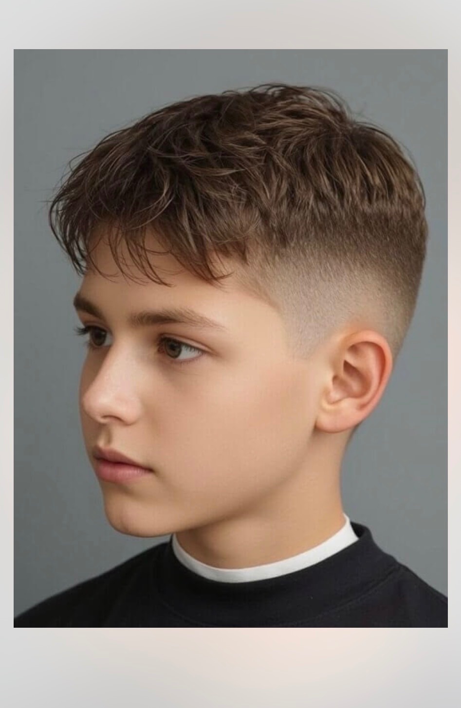 Kids mid fade