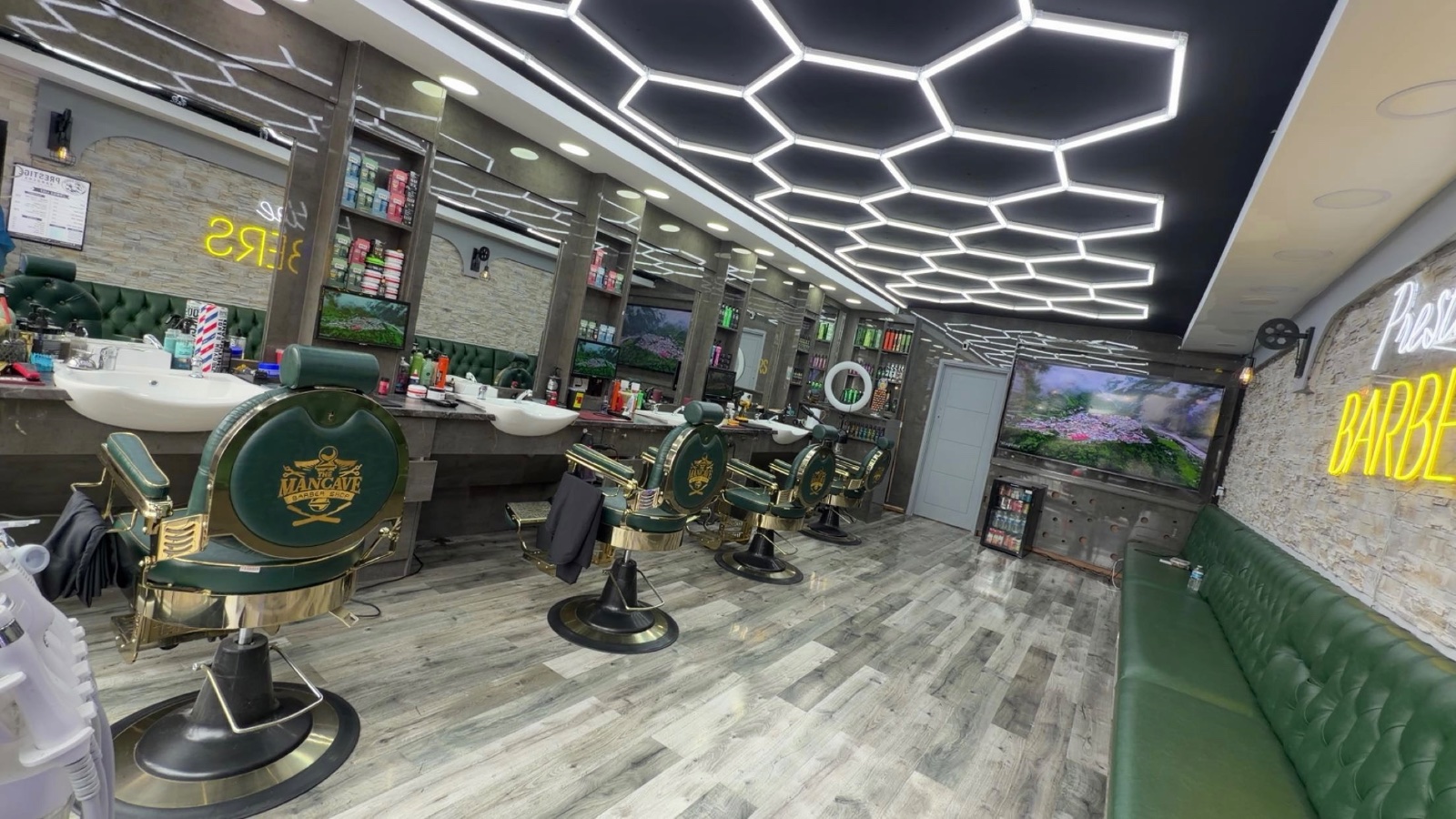 Inside the Prestige Barbers Stourbridge